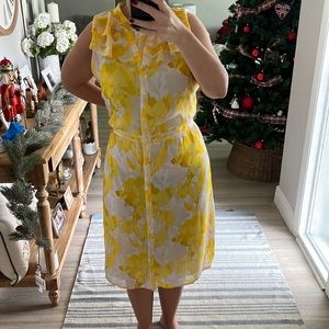 Floral Banana Republic Dress